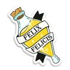 HP Felix Felicis Liquid Luck Potion Bottle Sticker Decal Notebook