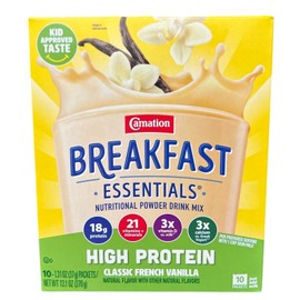 Carnation Breakfast Essentials Classic Vanilla High Protein Drink Mix 13.1oz
