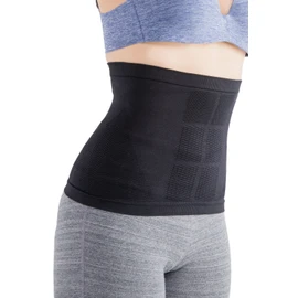 S Belt (S Obi) Black LL - 3L (Waist 30.3 - 36.6 inches (77 - 93 cm), Unisex, Stretch Trainer, Kaneko, Full Supervision, Abdominal Shape, Pressure, Tummy Tightening, Corset, Diet, Corrective Belt