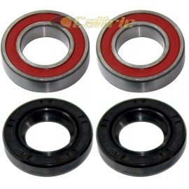 Caltric Front Wheel Ball Bearing And Seals Kit for Kawasaki KX250F 2004-2018