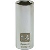 Dynamic Tools D003214 1/4" Drive 6 Point Metric Socket with
