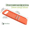 Korean Carrot Grater Salad Orange + Recipe Russian Ukrainian Grater