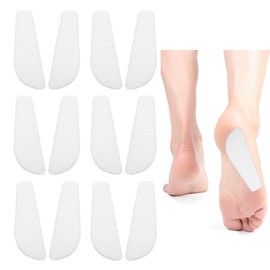 Shyyween 6 Pairs Lateral Heel Wedge Felt Insoles Adhesive Shoe Inserts for Foot Alignment, Knock Knee Pain, Bow Legs, Osteoarthritis for Men and Women