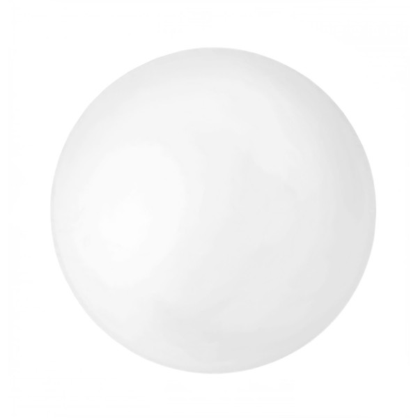 Glorex White Polystyrene Ball Separable Various Sizes, 25 x 25