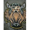 Vikings Odin Embroidery Patch for Leather Jacket/Vest