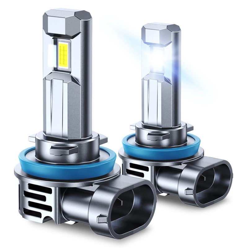 AUTOONE 2Pc AUTOONE Conversion Low Beam H11 LED Headlight Bulbs