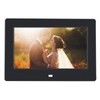 7Inch 1024*600HD Digital Photo Picture Frame Alarm Clock Player Album