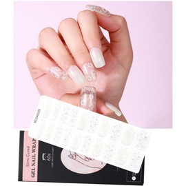 VICHE CATT Gel Nail Seal, Curing Type, Just Stick, Gel Nail Seal, Self Nail (No.12)