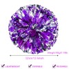Cheerleading Pom with Handle Bulk Metallic Foil Plastic 4PCS Poms