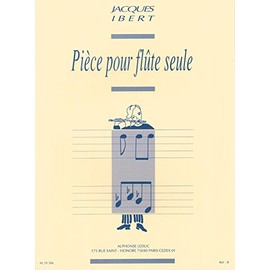 JACQUES IBERT: PIECE FOR SOLO FLUTE
