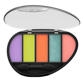 Bissú Eyeshadow Pallet (Quinteto) 5 colors with Dual-ended Eyeshadow Applicator (32 Vibrando Alto)