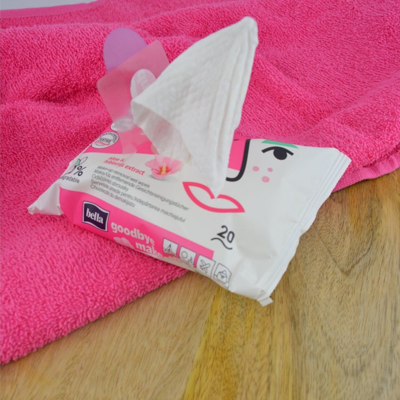 bella Goodbye Make-Up Removal Wipes 20 Pieces 6 Pack (6