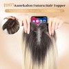 Hair Toppers For Thinning Hair Women Ombre Brown Blonde 14inch