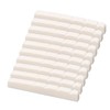 10Pcs Guitar Slotted Bone Nut Flat Bottom 6 String Electric