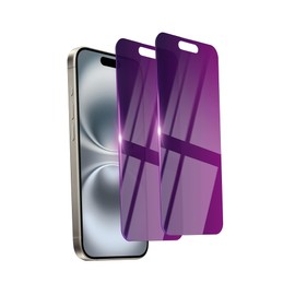 Ifaeveus 2 Pack Privacy Screen Protector for iPhone 16 Plus Tempered Glass for 16Plus 6.7inch Private Saver Anti-Spy Anti-Blue Light Eye Protection Anti-Scratch Full Coverage