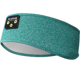 Perytong Sleep Headphones for Side Sleepers, Bluetooth 5.2 Sleep Headband Headphones, Wireless Sweatproof Earbuds for Sleeping, Sports, Workout, Running, Travel, Yoga - Ideal Gift for Men & Women