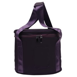 Vaguelly Singing Bowl Carrying Case Crystal Singing Bowl Carrying Case Bag 10inch Sound Instrument Travel Carry Case Bag For Sound and Meditation Purple