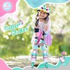 SULIFEEL Rainbow Unicorn Inline Skates for Girls Boys 4 Size