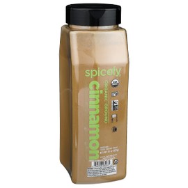 Spicely Organic Cinnamon Ground 16 Oz Certified Gluten Free