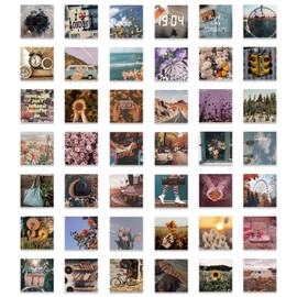 200Pcs Nature Landscape Stickers, Aesthetic Travel Vinyl Stickers Decals for Suitcase Scrapbooking Bullet Journaling Supplies Junk Journal DIY Art Crafts Album Calendars