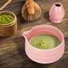 Trendecor 2-Piece Matcha Set Matcha Bowl Pink Colour Traditional Japanese