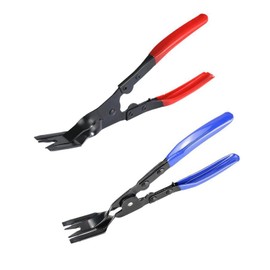 Pack of 2 Plastic Rivet Pliers, Door Panel Release Pliers, Door Trim Pliers for Removing Clips, Rivets Remover Tool Set, Removal Panel Clip Pliers Clip Pliers for Car Door