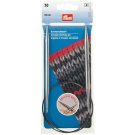 Prym 212192 Circular Knitting Needles MS 60 cm 7.00 mm Silver