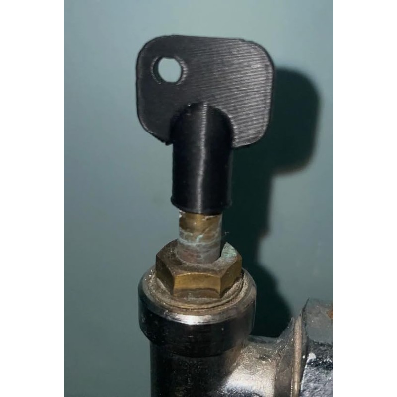 Lockshield Key Radiator Valve Microbore Myson Matchmate - 7x4mm 5pcs