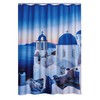 RIDDER Santorini Textile Shower Curtain 180 x 200 cm Multi-Coloured