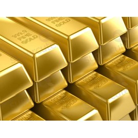 6 Pcs Replica Decorative Props Brick Movie Simulation Props Money for Birthday Favor Decoration Goodie Bags Treasure Chest6*2.8 * 1.8CM