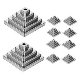 Outanaya 10pcs Small Desk Flag Holders Durable Flag Stands for Office Conference Room Home Decoration