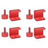 Nicear 4Pcs 3D Printer Bed Clips,Glass Build Plate Clips Use