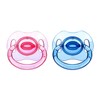 Landofgenie Adult Pacifiers Set Large Shield Transparent Design Pacifier Bone