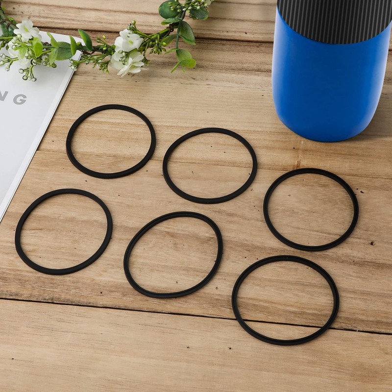 6pcs Replacement Gaskets Compatible with Contigo Snapseal Byron Travel Mug