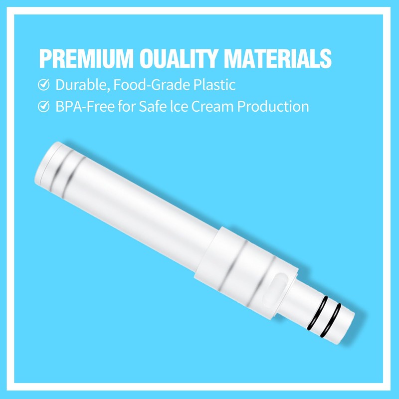 2-Pack Puffing Air Tubes for VEVOR Ice Cream Maker Machine,