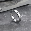 King Will BASIC Men 5mm Tungsten Carbide Wedding Ring Shiny
