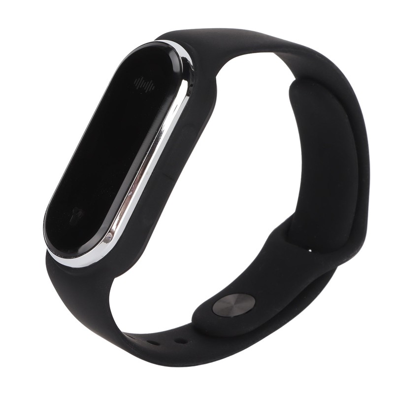 Ultrasonic Mosquito Repellent Watch Silica Gel Rechargeable LED Digital Step