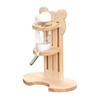 Hamster Drinker, Standing Type, Water Supply, Water Bottle, Wooden, B