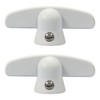 VIDABTE 3/8" Butterfly Wing Nut T-Handle for Pella Window Crank,