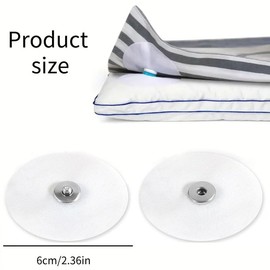 WOYAODONG 8 Pairs Duvet Cover Snaps Clips Metal Snaps Holder，Holds Comforter，Prevent The Bed Duvet from Shifting in The Quilt Cover