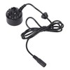 Black Aquarium 12 LED Light Ultrasonic Mist Maker Atomizer Water