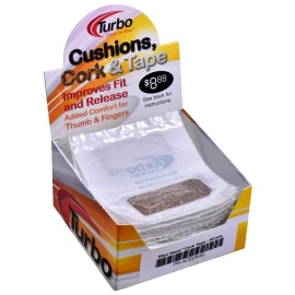 Turbo (3 Pack) Turbo Grips Bowling Shur Hook Cork Tape Thumb Insert - NOT CUSHIONS