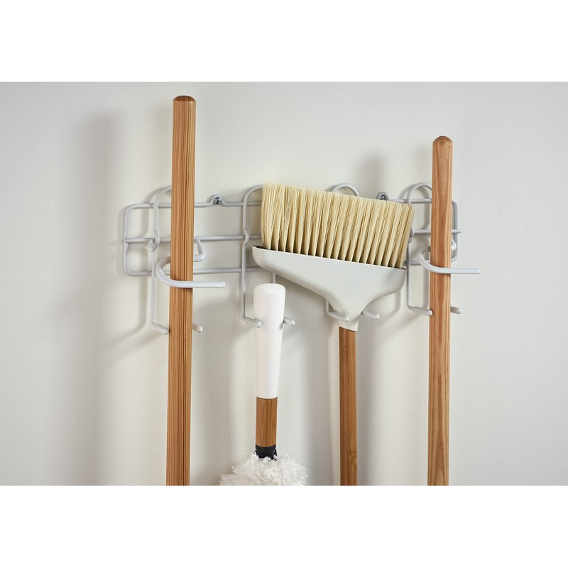 ClosetMaid 3462 Broom & Mop Holder for Wall or Door