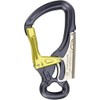 Climbing Technology K-Advance Carabiner Hook, Anthracite/Lime, One Size