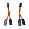 20Pcs Servo Extension Cable and Y Harness Splitter for RC