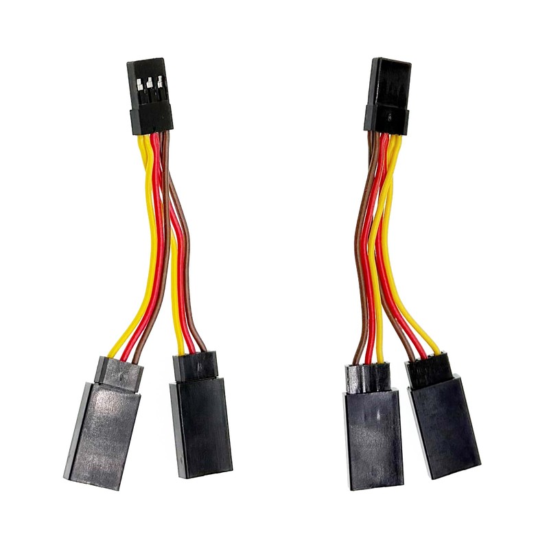 20Pcs Servo Extension Cable and Y Harness Splitter for RC
