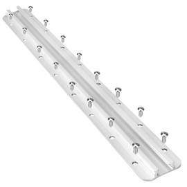 𝟐𝟎𝟐𝟒 𝐔𝐩𝐠𝐫𝐚𝐝𝐞 GTTL175 Kayak Track Rail with Screws Kit ,Aluminum kayak track mount, for GearTrac Top Loading Accessory ,fit Hole pattern 1-5/16" Wd X 1-3/4" Lg,1/2" wide track hardware(16")