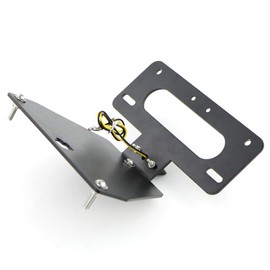 Xitomer ZX 14R Eliminador de guardabarros, organizador de cola para Kawasaki ZX-14 / ZX 14R 2006-2020 / ZZR1400 2011-2020, con luz LED para matrícula
