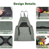 Basysnck Gardening Apron, Garden Apron with Pockets for Women and