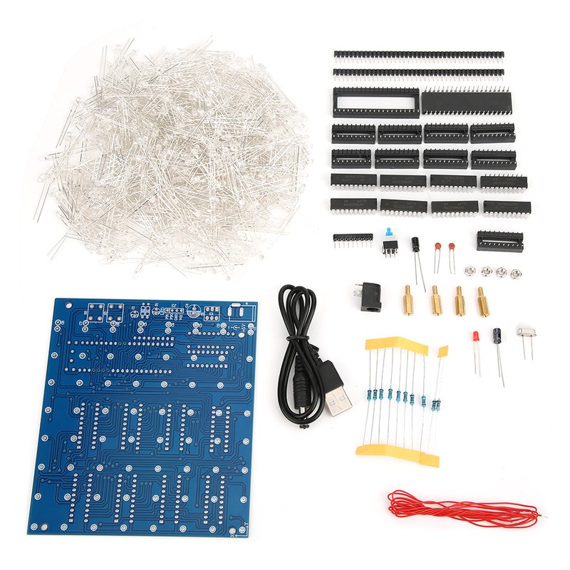 3D LED Light Squared Kit 8 x 8 x 8